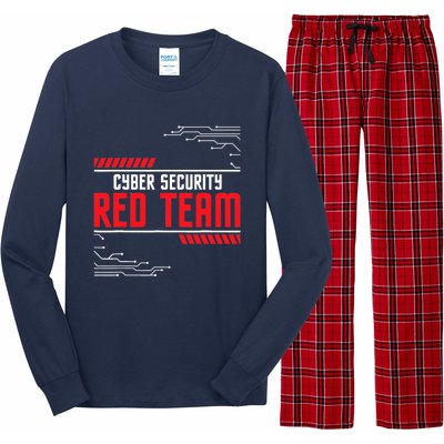 Cyber Security Red Team Computer Engineer Hacker Hacking Long Sleeve Pajama Set