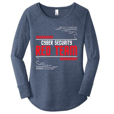 Cyber Security Red Team Computer Engineer Hacker Hacking Women's Perfect Tri Tunic Long Sleeve Shirt