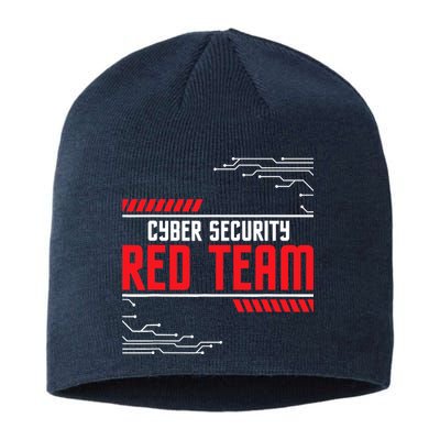 Cyber Security Red Team Computer Engineer Hacker Hacking Sustainable Beanie