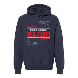 Cyber Security Red Team Computer Engineer Hacker Hacking Premium Hoodie