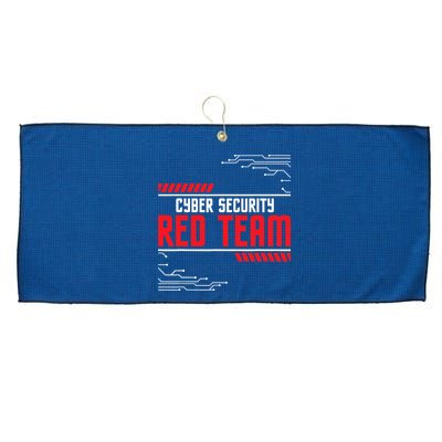 Cyber Security Red Team Computer Engineer Hacker Hacking Large Microfiber Waffle Golf Towel