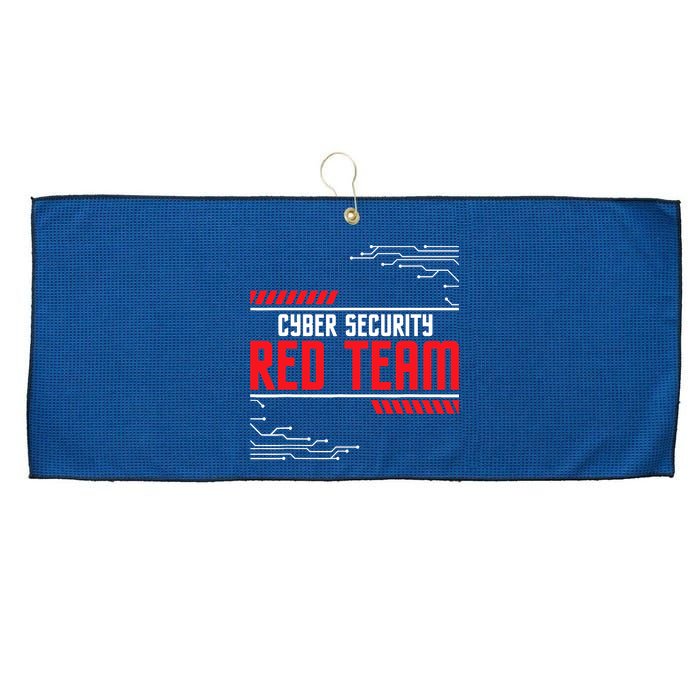 Cyber Security Red Team Computer Engineer Hacker Hacking Large Microfiber Waffle Golf Towel