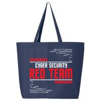 Cyber Security Red Team Computer Engineer Hacker Hacking 25L Jumbo Tote