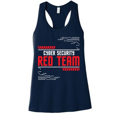 Cyber Security Red Team Computer Engineer Hacker Hacking Womens Tank Top
