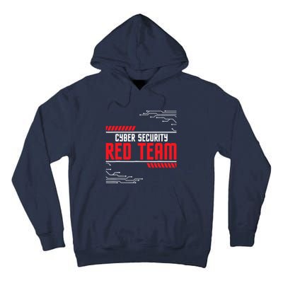 Cyber Security Red Team Computer Engineer Hacker Hacking Tall Hoodie