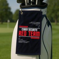 Cyber Security Red Team Computer Engineer Hacker Hacking Golf Towel