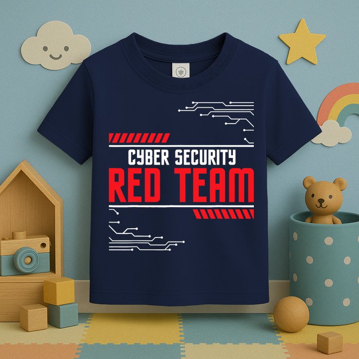 Cyber Security Red Team Computer Engineer Hacker Hacking Toddler T-Shirt