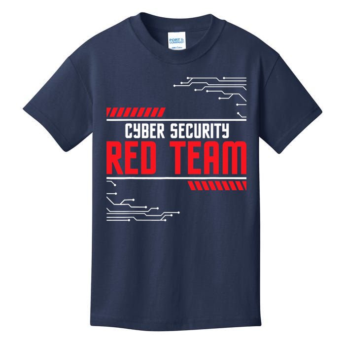 Cyber Security Red Team Computer Engineer Hacker Hacking Kids T-Shirt