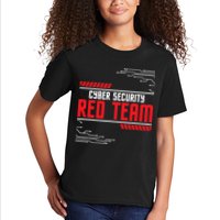 Cyber Security Red Team Computer Engineer Hacker Hacking Kids T-Shirt