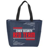 Cyber Security Red Team Computer Engineer Hacker Hacking Zip Tote Bag