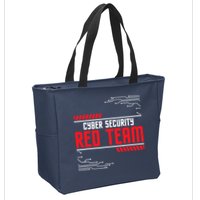Cyber Security Red Team Computer Engineer Hacker Hacking Zip Tote Bag