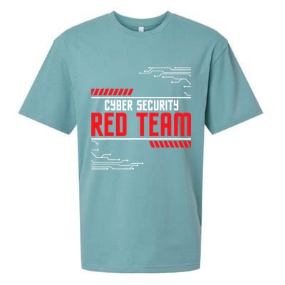 Cyber Security Red Team Computer Engineer Hacker Hacking Sueded Cloud Jersey T-Shirt
