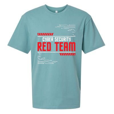 Cyber Security Red Team Computer Engineer Hacker Hacking Sueded Cloud Jersey T-Shirt