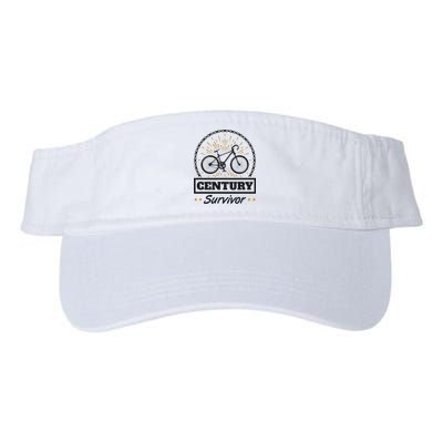 Century Survivor Road Cycling Ride 100 Miles Visor