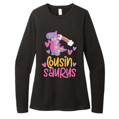 Cousin Saurus Rex Dinosaur Womens CVC Long Sleeve Shirt