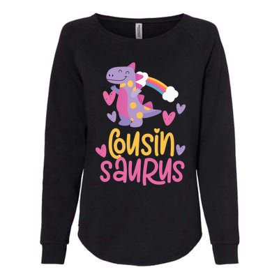 Cousin Saurus Rex Dinosaur Womens California Wash Sweatshirt