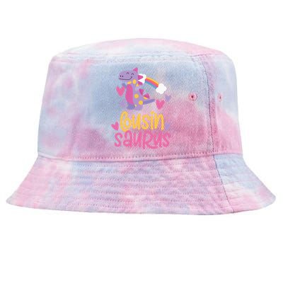 Cousin Saurus Rex Dinosaur Tie-Dyed Bucket Hat