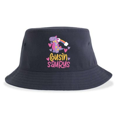 Cousin Saurus Rex Dinosaur Sustainable Bucket Hat