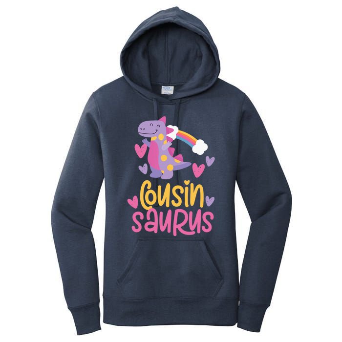 Cousin Saurus Rex Dinosaur Women's Pullover Hoodie