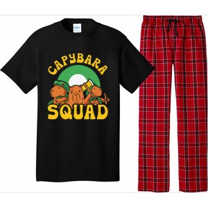 Capybara Squad Rodent Animal Capybaras Lover Pajama Set