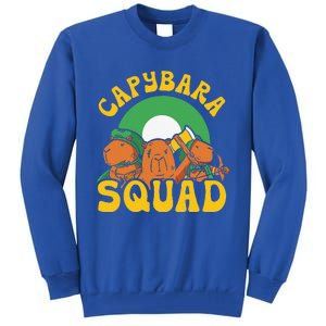 Capybara Squad Rodent Animal Capybaras Lover Tall Sweatshirt