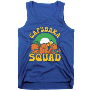 Capybara Squad Rodent Animal Capybaras Lover Tank Top