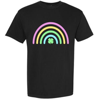 Colorful Shamrock Rainbow Garment-Dyed Heavyweight T-Shirt