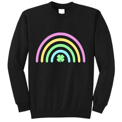 Colorful Shamrock Rainbow Sweatshirt