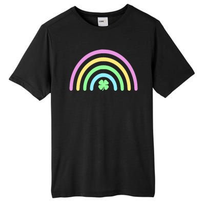 Colorful Shamrock Rainbow Tall Fusion ChromaSoft Performance T-Shirt