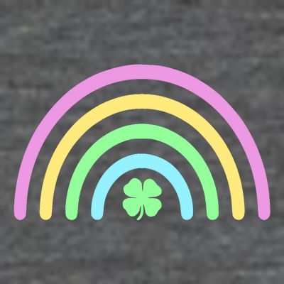 Colorful Shamrock Rainbow T-Shirt