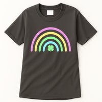 Colorful Shamrock Rainbow Tall T-Shirt