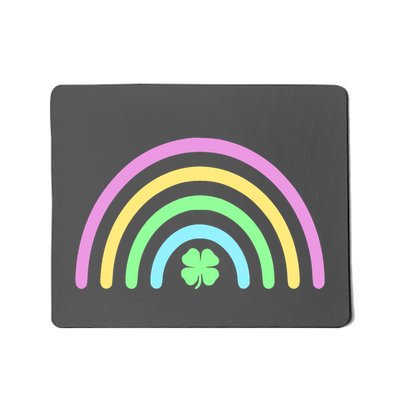 Colorful Shamrock Rainbow Mousepad