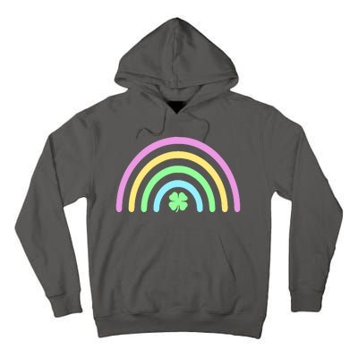 Colorful Shamrock Rainbow Tall Hoodie