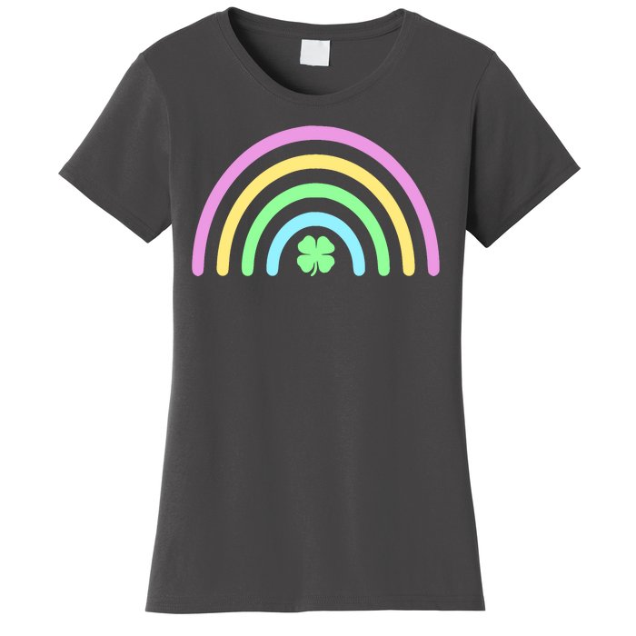 Colorful Shamrock Rainbow Women's T-Shirt