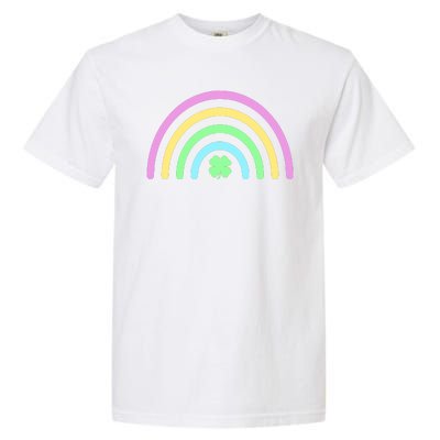 Colorful Shamrock Rainbow Garment-Dyed Heavyweight T-Shirt