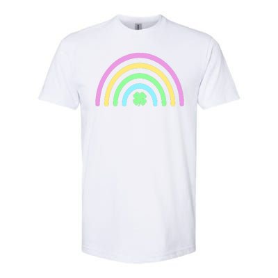 Colorful Shamrock Rainbow Softstyle® CVC T-Shirt