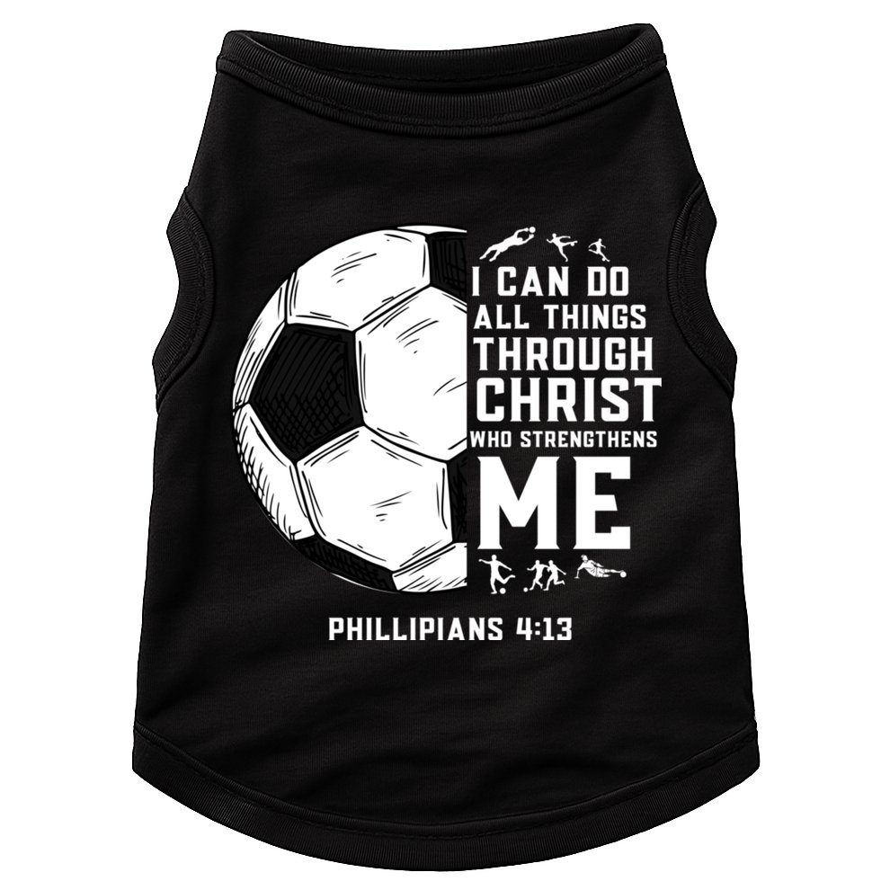Christian Soccer Religious Gifts Doggie Tank