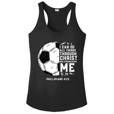 Christian Soccer Religious Gifts Ladies PosiCharge Competitor Racerback Tank