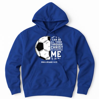 Christian Soccer Religious Gifts Hoodie
