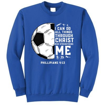 Christian Soccer Religious Gifts Sweatshirt