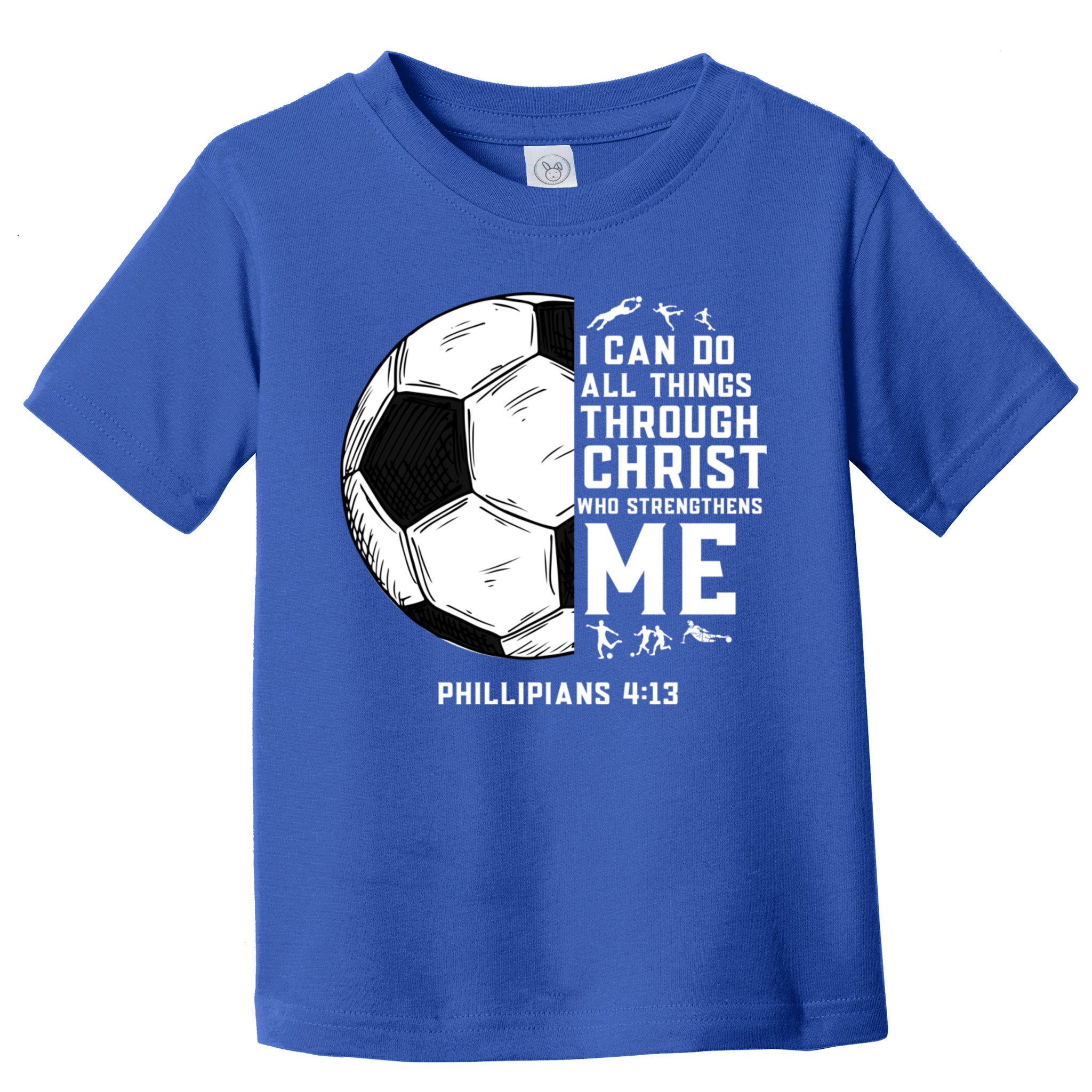 Christian Soccer Religious Gifts Toddler T-Shirt