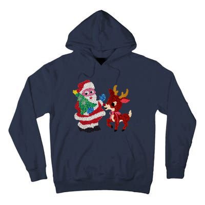 Cute Santa Reindeer Best Friends Christmas Cheer Tall Hoodie