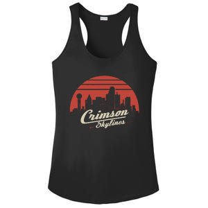 Crimson Skylines Rock Band Ladies PosiCharge Competitor Racerback Tank