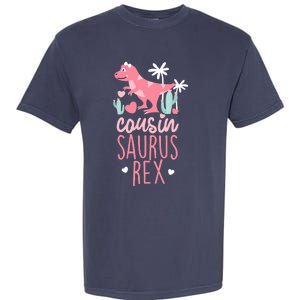 Cousin Saurus Rex Dinosaur Garment-Dyed Heavyweight T-Shirt