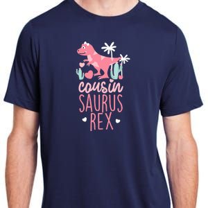 Cousin Saurus Rex Dinosaur Adult ChromaSoft Performance T-Shirt