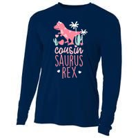 Cousin Saurus Rex Dinosaur Cooling Performance Long Sleeve Crew