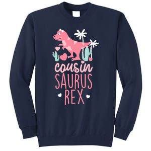 Cousin Saurus Rex Dinosaur Tall Sweatshirt