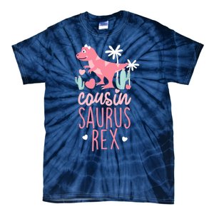 Cousin Saurus Rex Dinosaur Tie-Dye T-Shirt