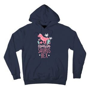 Cousin Saurus Rex Dinosaur Tall Hoodie