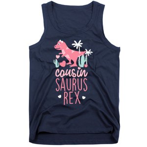 Cousin Saurus Rex Dinosaur Tank Top